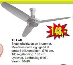 Harald Nyborg Til Loft tilbud