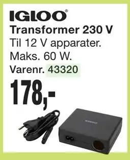 Harald Nyborg Transformer 230 V tilbud