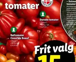 Lidl Bøftomater Coeur de Boeuf tilbud