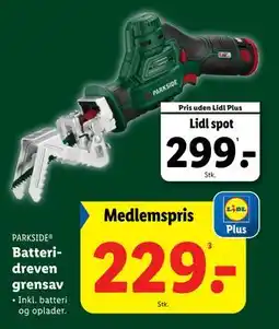 Lidl Batteridreven grensav tilbud