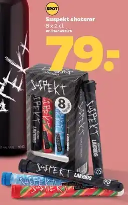 Netto Suspekt shortsrør tilbud