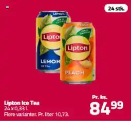 Fleggaard Lipton Ice Tea tilbud