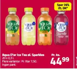 Fleggaard Aqua D'or Ice Tea el. Sparkles tilbud