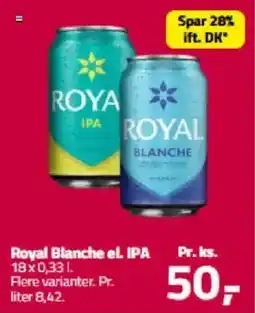 Fleggaard Royal Blanche el. IPA tilbud