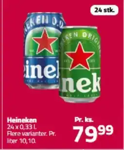 Fleggaard Heineken tilbud