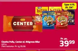 Fleggaard Cloetta Polly, Center el. Ahlgrens Bilar tilbud