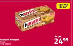 Fleggaard Hanuta el. Knoppers tilbud