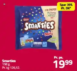 Fleggaard Smarties tilbud