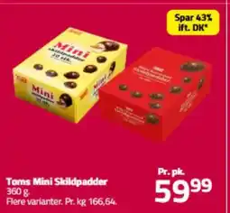 Fleggaard Toms Mini Skildpadder tilbud