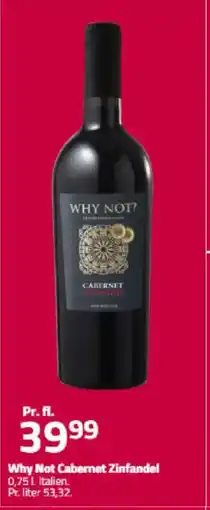 Fleggaard Why Not Cabernet Zinfandel tilbud