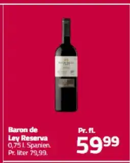 Fleggaard Baron de Ley Reserva tilbud