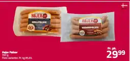 Fleggaard Højer Pølser tilbud