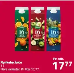 Fleggaard Rynkeby Juice tilbud