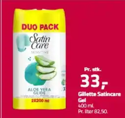 Fleggaard Gillette Satincare Gel tilbud