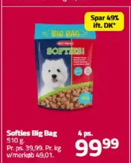 Fleggaard Softies Big Bag tilbud