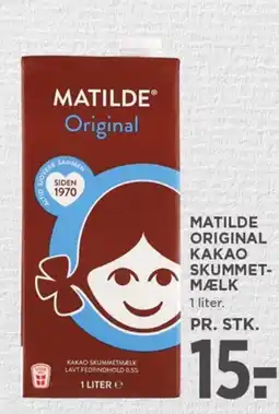 MENY Matilde original kakao skummet- mælk tilbud