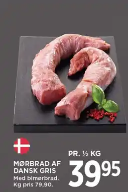 MENY Mørbrad af dansk gris tilbud