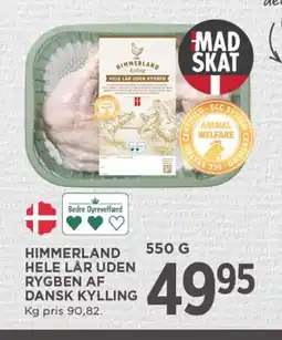 MENY Himmerland hele lår uden rygben af dansk kylling tilbud