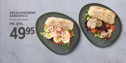 MENY Delikatessens sandwich tilbud