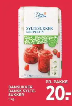 MENY Dansukker dansk sylte- sukker tilbud