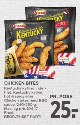 MENY Chicken bites tilbud