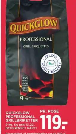 MENY QUICKGLOW GRILLBRIKETTER tilbud