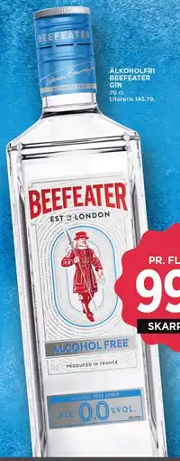 MENY Alkoholfri beefeater gin tilbud