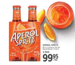 MENY Aperol spritz tilbud