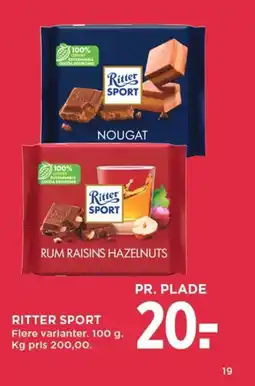 MENY Ritter sport tilbud