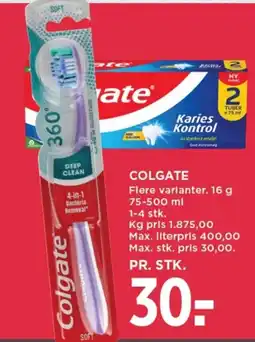 MENY Colgate tilbud