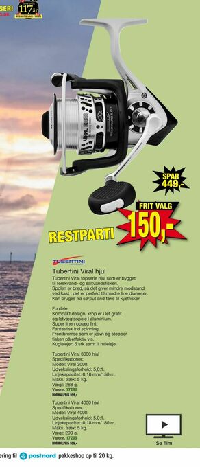 Harald Nyborg Tubertini Viral hjul tilbud