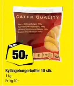 Calle Kyllingeburgerbøffer 10 stk. tilbud