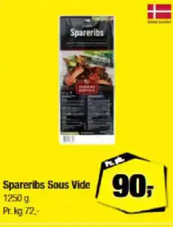 Calle Spareribs Sous Vide tilbud