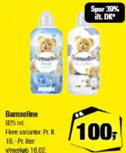 Calle Bamseline tilbud