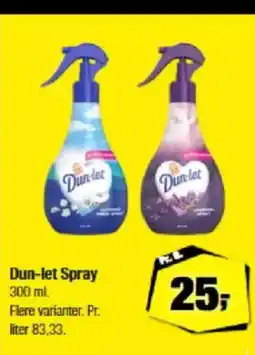 Calle Dun-let Spray tilbud