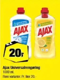 Calle Ajax Universalrengøring tilbud