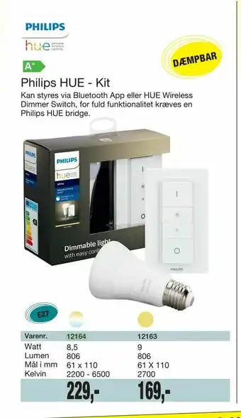 Harald Nyborg Philips HUE - Kit tilbud
