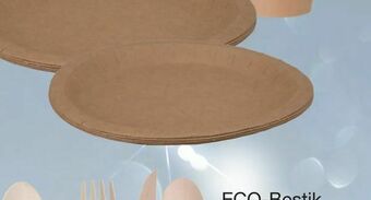 Harald Nyborg Paptallerken 10-pak tilbud