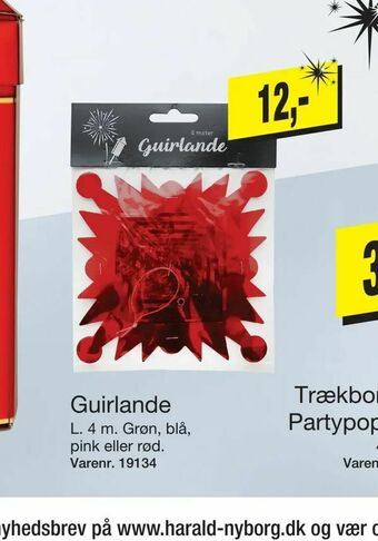 Harald Nyborg Guirlande tilbud