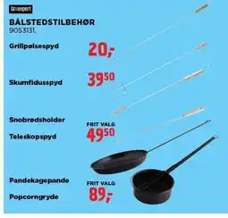 jem & fix BÅLSTEDSTILBEHØR tilbud