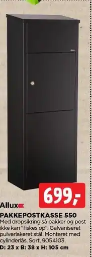 jem & fix PAKKEPOSTKASSE 550 tilbud