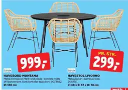 jem & fix HAVEBORD MONTANA ELLER LIVORNO tilbud