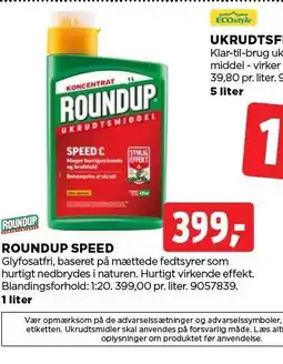 jem & fix ROUNDUP 1 LITER tilbud