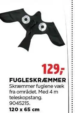 jem & fix FUGLESKRÆMMER tilbud