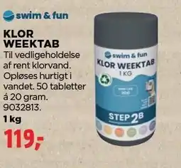 jem & fix KLOR WEEKTAB tilbud