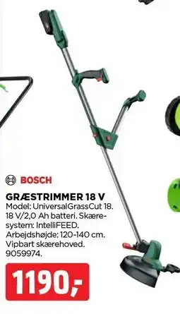 jem & fix GRÆSTRIMMER 18 V tilbud