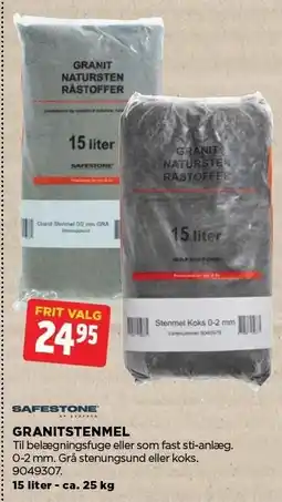 jem & fix SAFESTONE GRANITSTENMEL tilbud