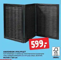 jem & fix HAVEHEGN I POLYFLET tilbud
