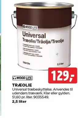 jem & fix WOOD LIFE TRÆOLIE tilbud