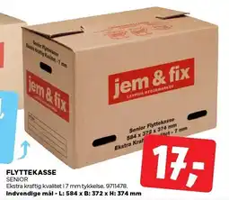 jem & fix FLYTTEKASSE tilbud